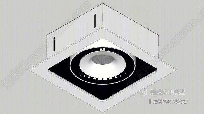 其他灯具SU模型下载【ID:635874227】