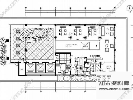 施工图天津某售楼处设计施工图(装饰.水电)cad施工图下载【ID:532078727】