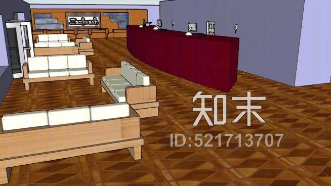 酒店，洛比，入口，建筑，GEORGESU模型下载【ID:521713707】