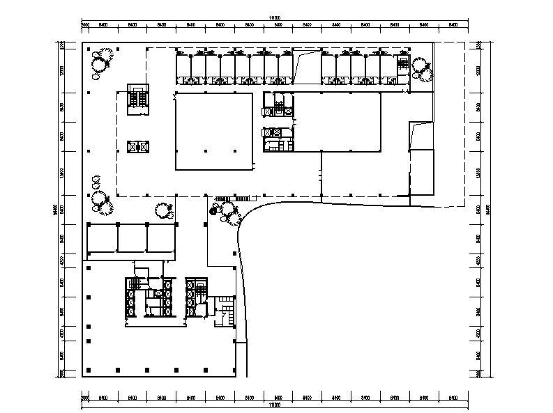 [江苏]超高层多功能办公商业综合体建筑施工图cad施工图下载【ID:151408149】