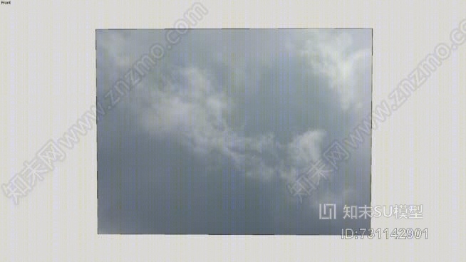 烟雾缭绕的云SU模型下载【ID:731142901】