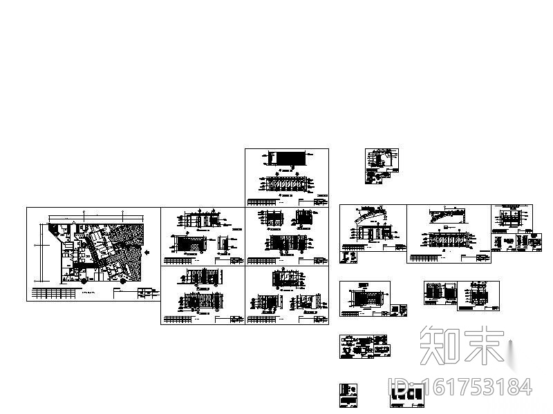 [北京]某美容中心装修图(含效果)cad施工图下载【ID:161753184】