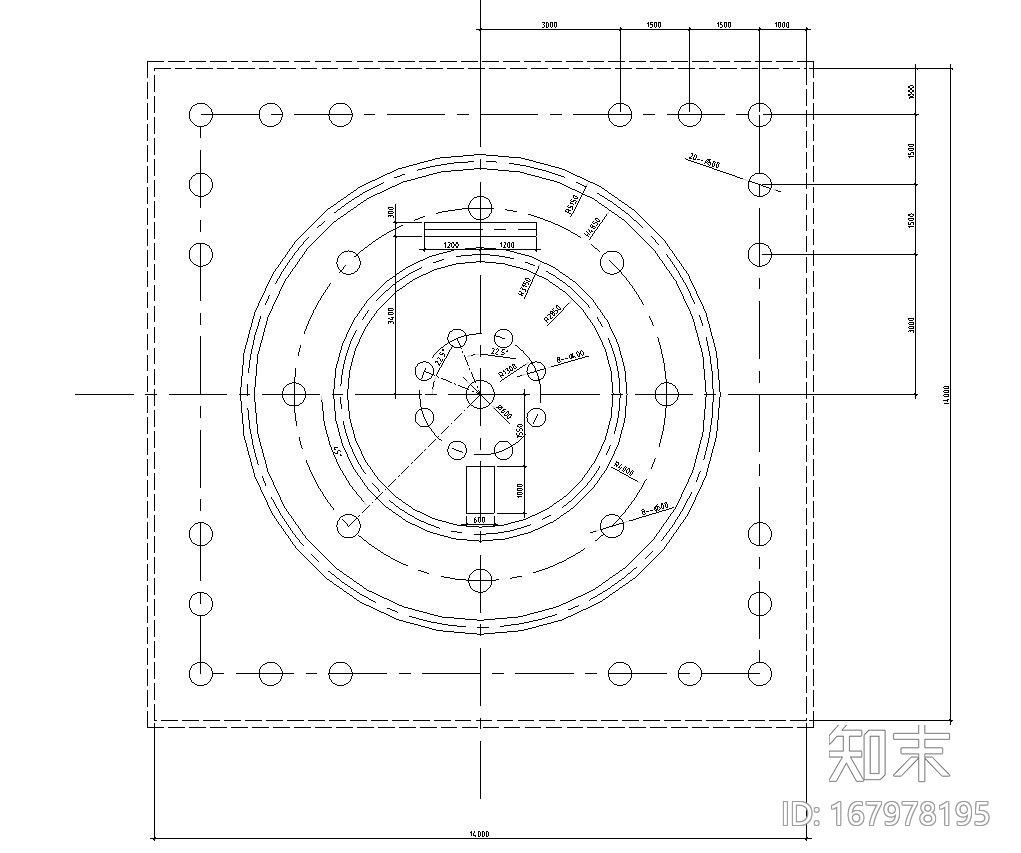 ​景观细部施工图—旱喷旱池设计施工图下载【ID:167978195】