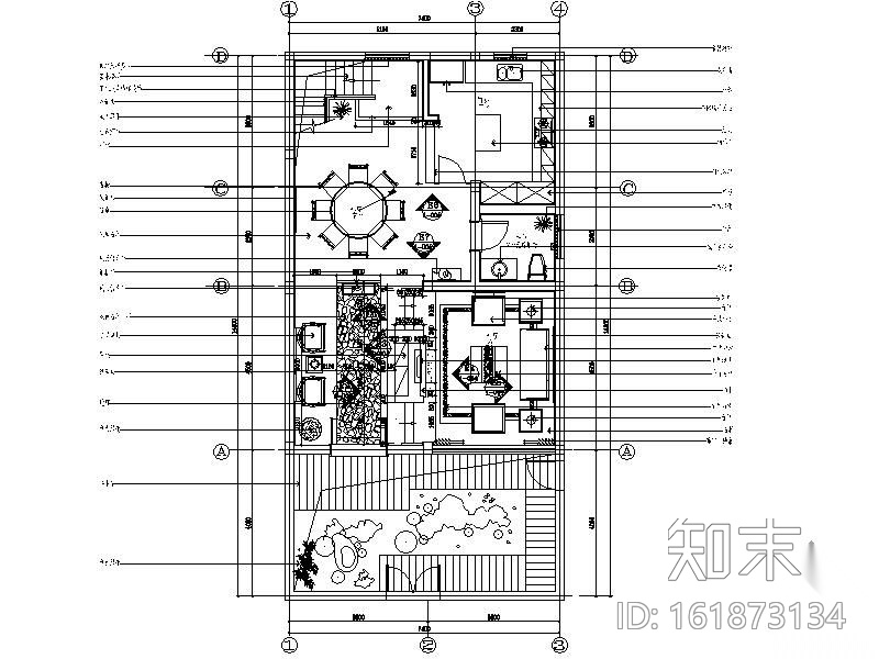 某地区三层别墅施工图cad施工图下载【ID:161873134】