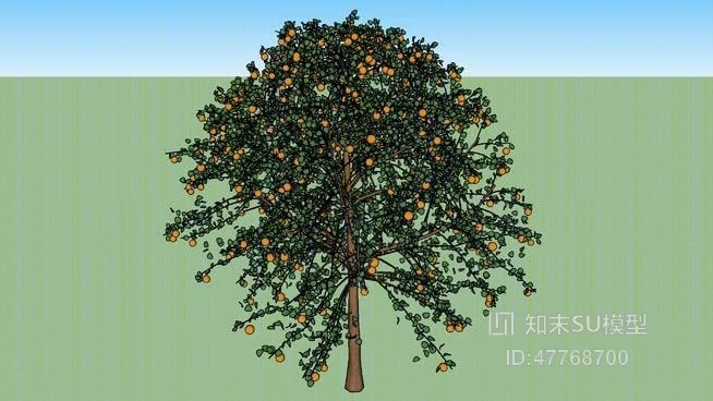 树SU模型下载【ID:47768700】