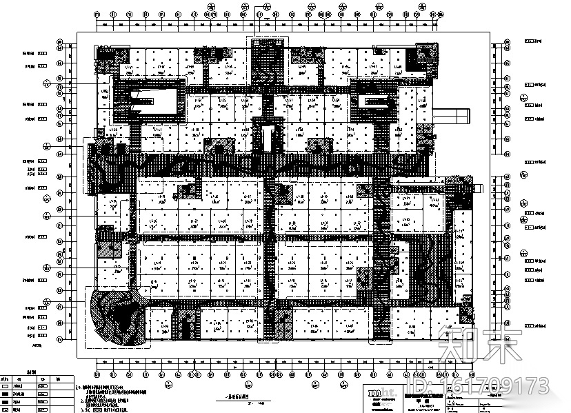 [河南]欧凯龙商业街设计施工图（附效果图）cad施工图下载【ID:161709173】