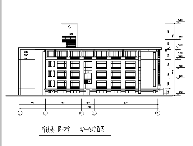 [广东]中学行政楼教学楼及公寓设计文本+全套施工图(华...施工图下载【ID:151543178】