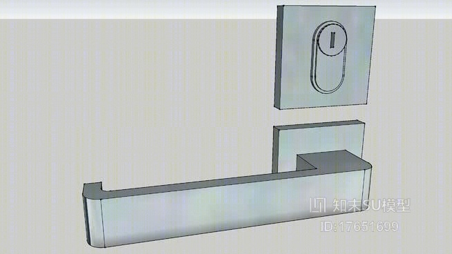 门把手SU模型下载【ID:17651699】