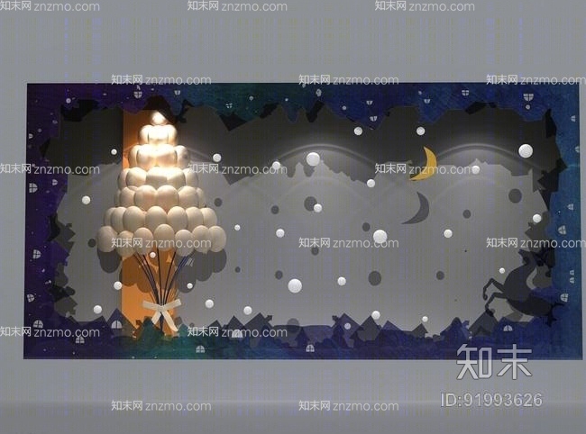 橱窗33D模型下载【ID:91993626】