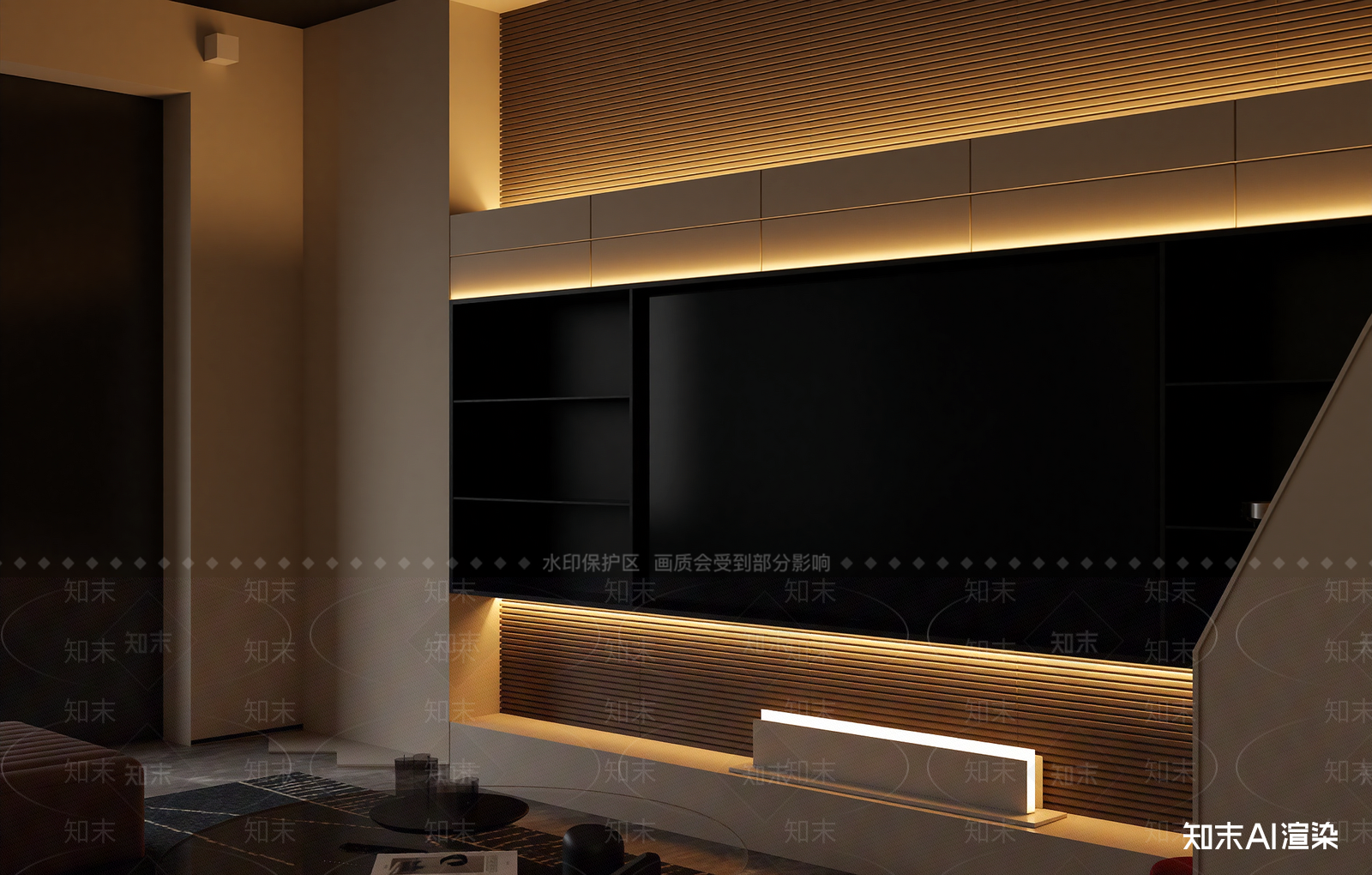 意式家居客厅3D模型下载【ID:1221630029】