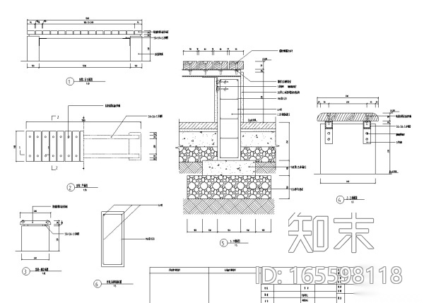 [浙江]特色商业街全套环境景观施工图cad施工图下载【ID:165598118】