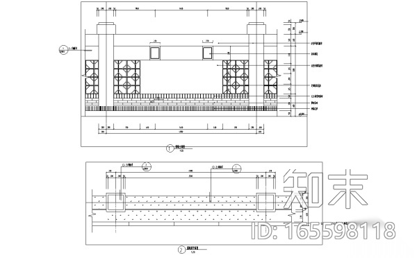 [浙江]特色商业街全套环境景观施工图cad施工图下载【ID:165598118】