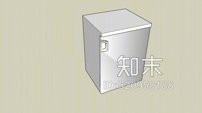 冰箱SU模型下载【ID:520958188】