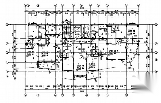 某十三层一梯三户高层住宅楼建筑施工图施工图下载【ID:165134189】