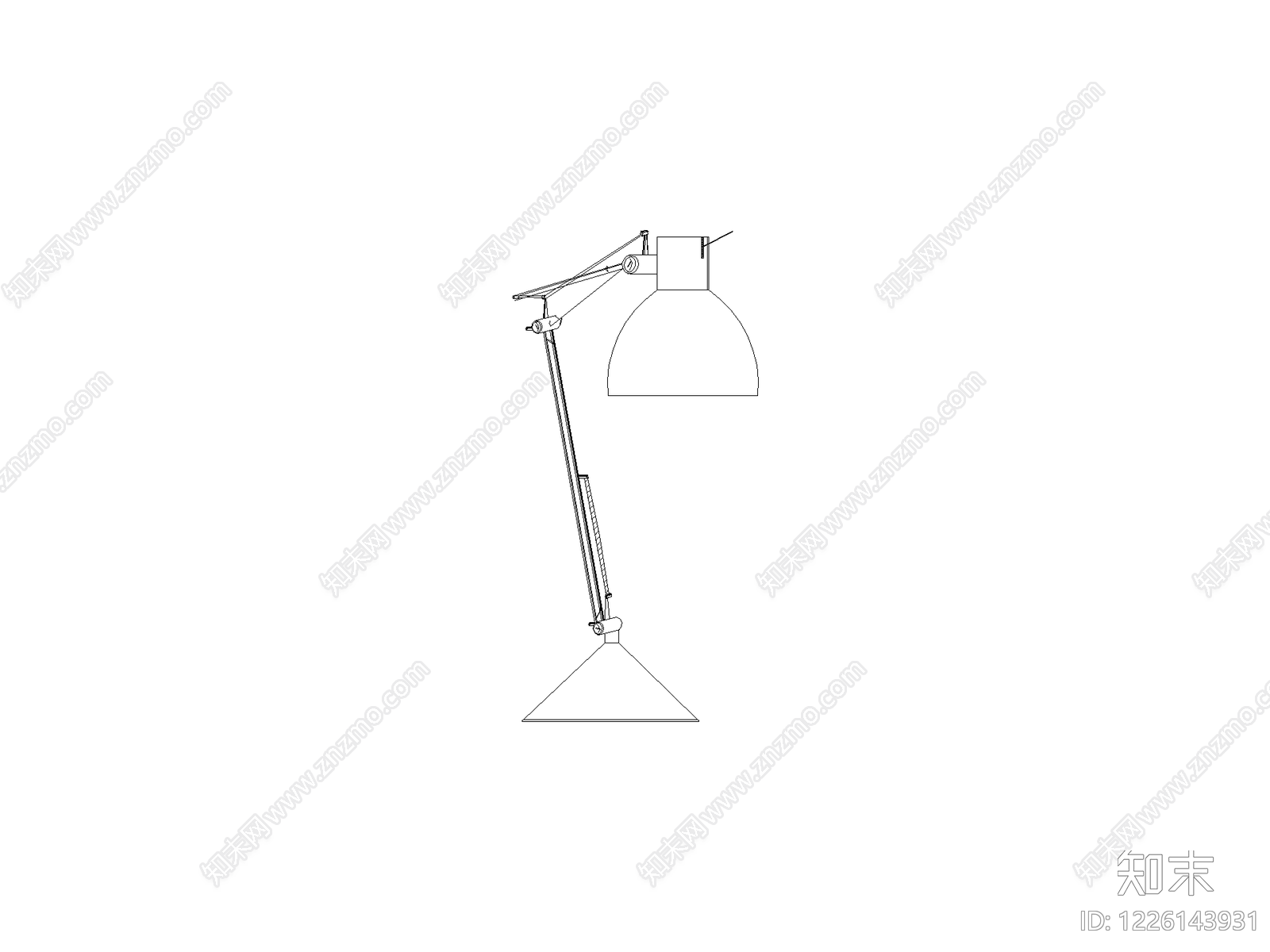 灯具图块cad施工图下载【ID:1226143931】