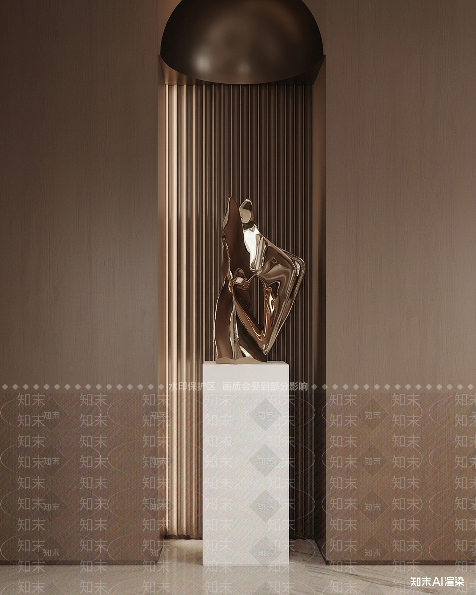 金属艺术雕塑雕塑摆件3D模型下载【ID:1227358528】