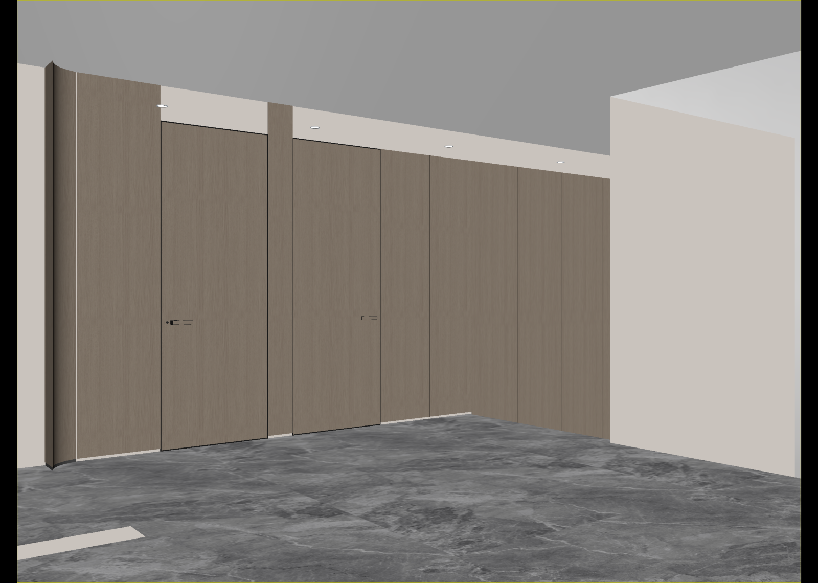 新中式走廊3D模型下载【ID:1214656265】