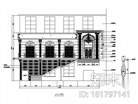 演艺精装酒吧室内装修图cad施工图下载【ID:161797141】