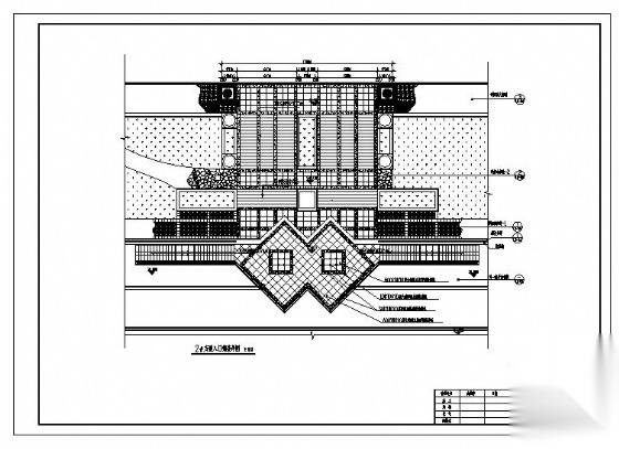 景德镇广场景观工程施工图cad施工图下载【ID:161052177】