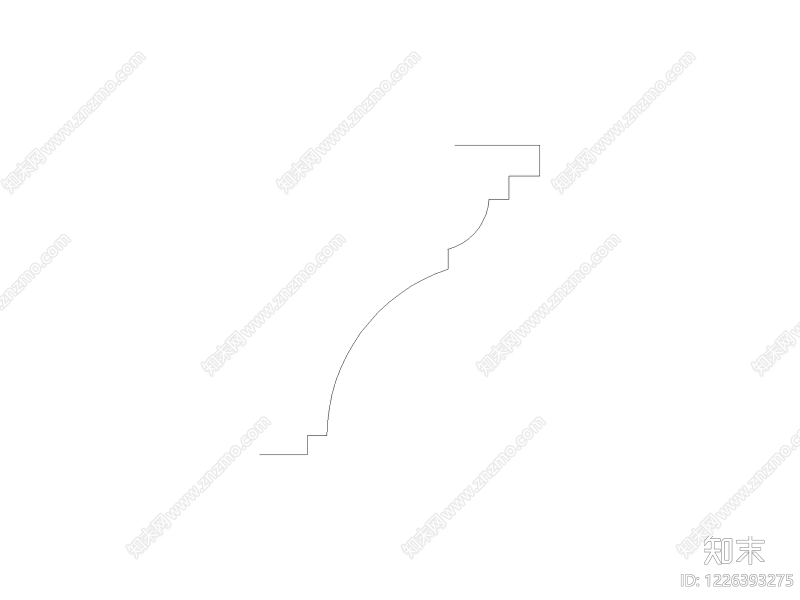 楼梯踏步构造CAD图纸