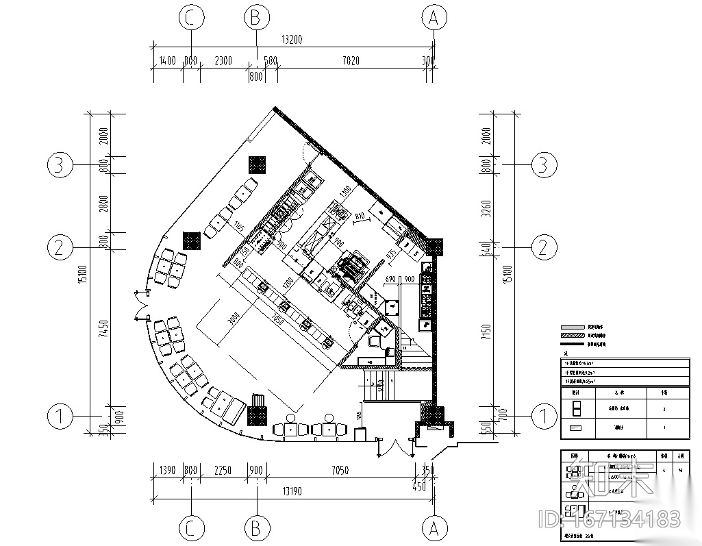 汉堡王成都银泰店施工图&预算&结算&设计相关施工图下载【ID:167134183】