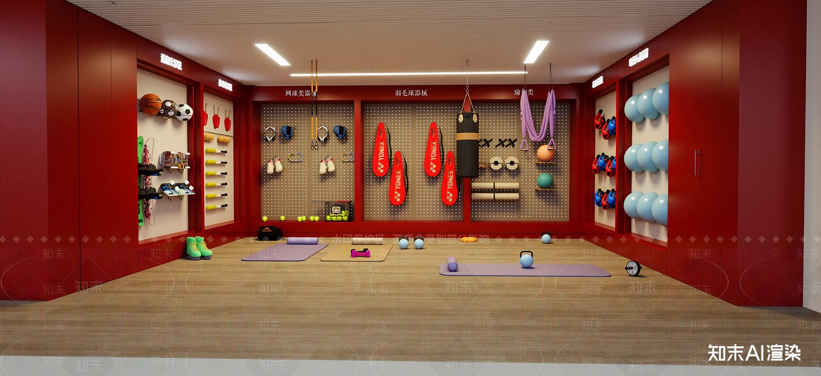 其他产品展厅SU模型下载【ID:1222284940】