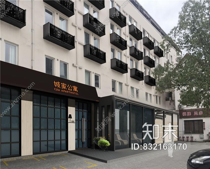 酒店式公寓上海桀思空间-城家公寓金沙路店公共+客房区域丨CAD施工图+物料.施工图下载【ID:832163170】