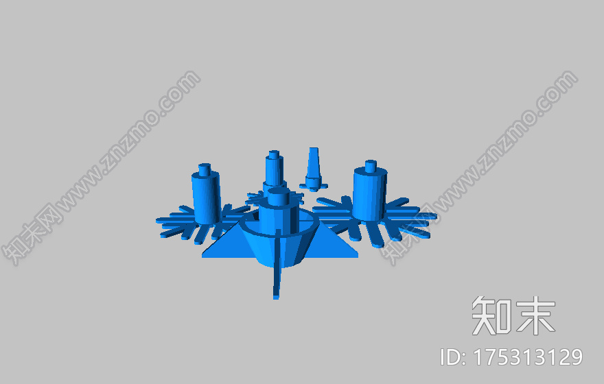 圣诞树3d打印模型下载【ID:175313129】