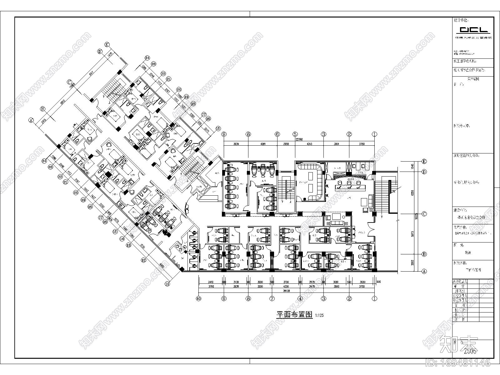 浴足会所施工图施工图下载【ID:169481146】