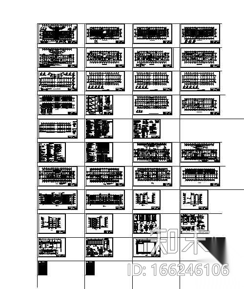 09年[江苏]某四层综合办公楼毕业设计施工图(含计算书)施工图下载【ID:166246106】