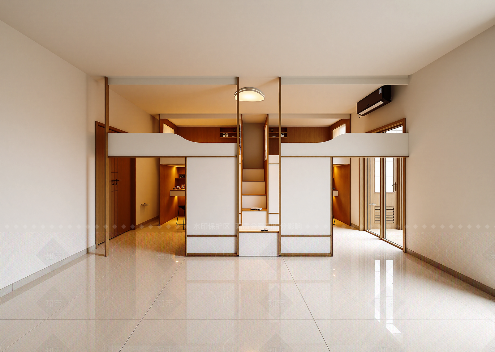 现代公寓3D模型下载【ID:1214599454】