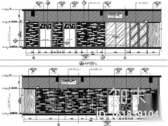 [深圳]原创蛇口世界国际大酒店全套装修施工图（含效果...cad施工图下载【ID:161859104】