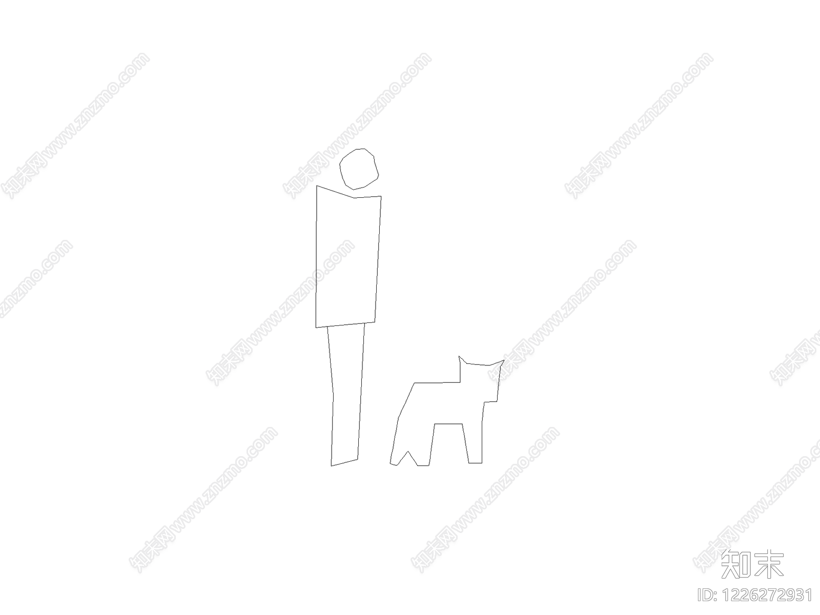 人物CAD图纸