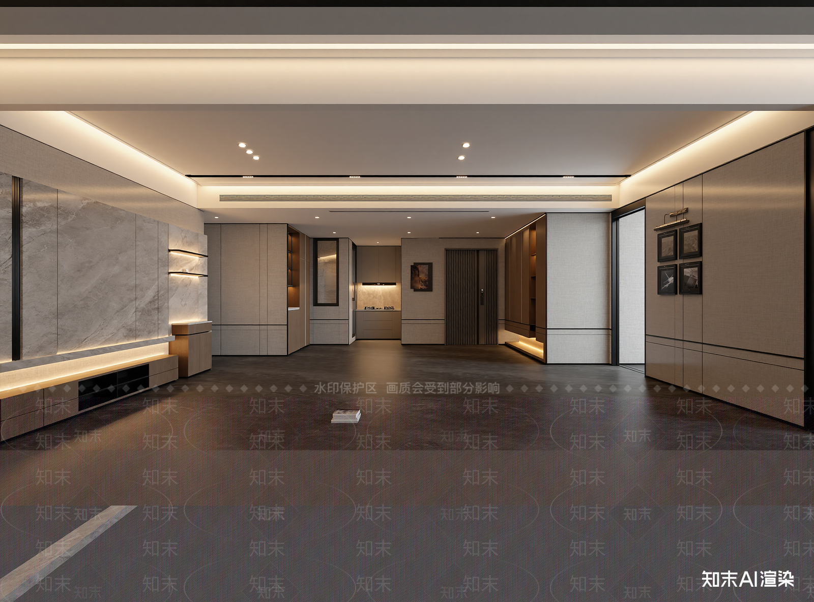 现代客餐厅3D模型下载【ID:1221703317】