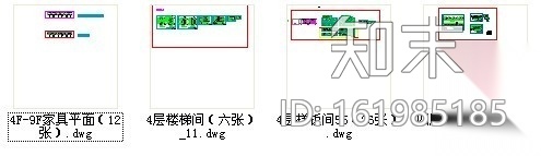 [内蒙古]经典气派酒店室内装修图（含效果）cad施工图下载【ID:161985185】