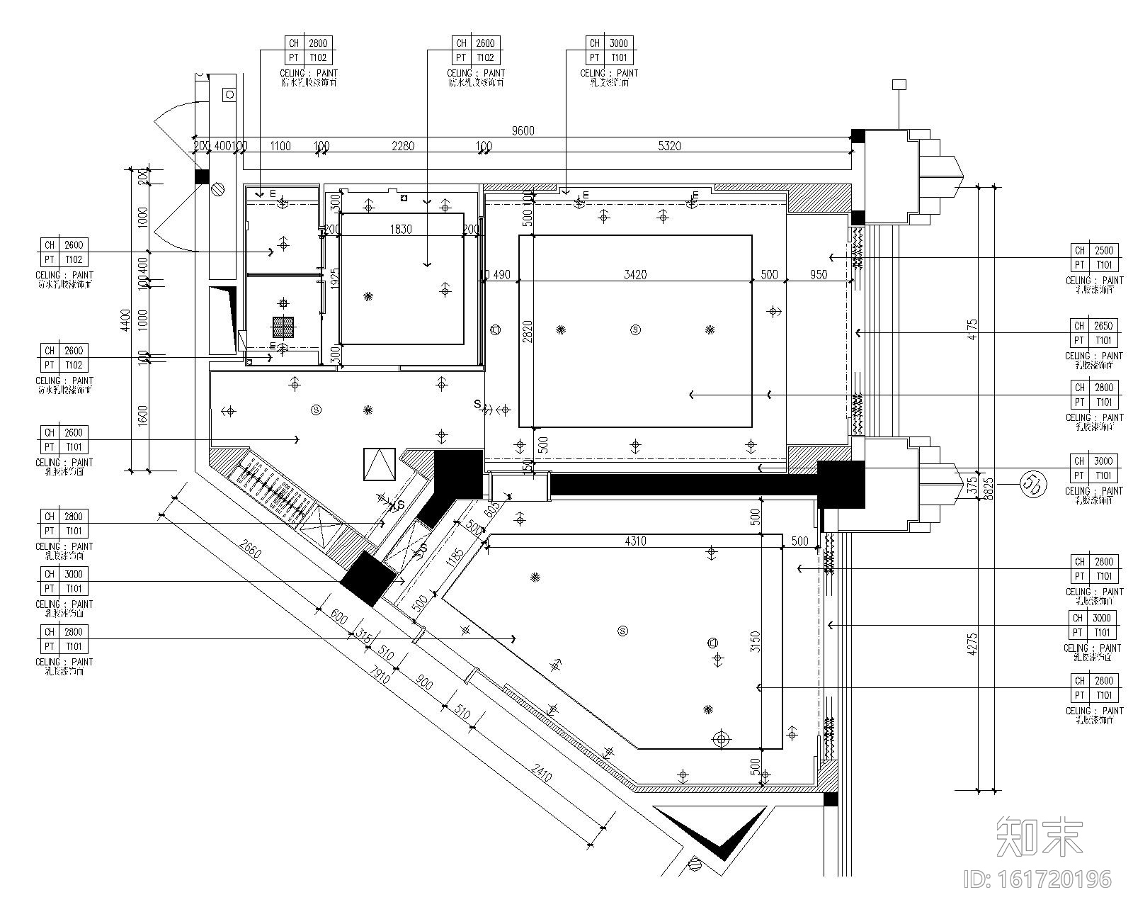 [厦门]希尔顿逸林酒店室内施工图+效果图cad施工图下载【ID:161720196】