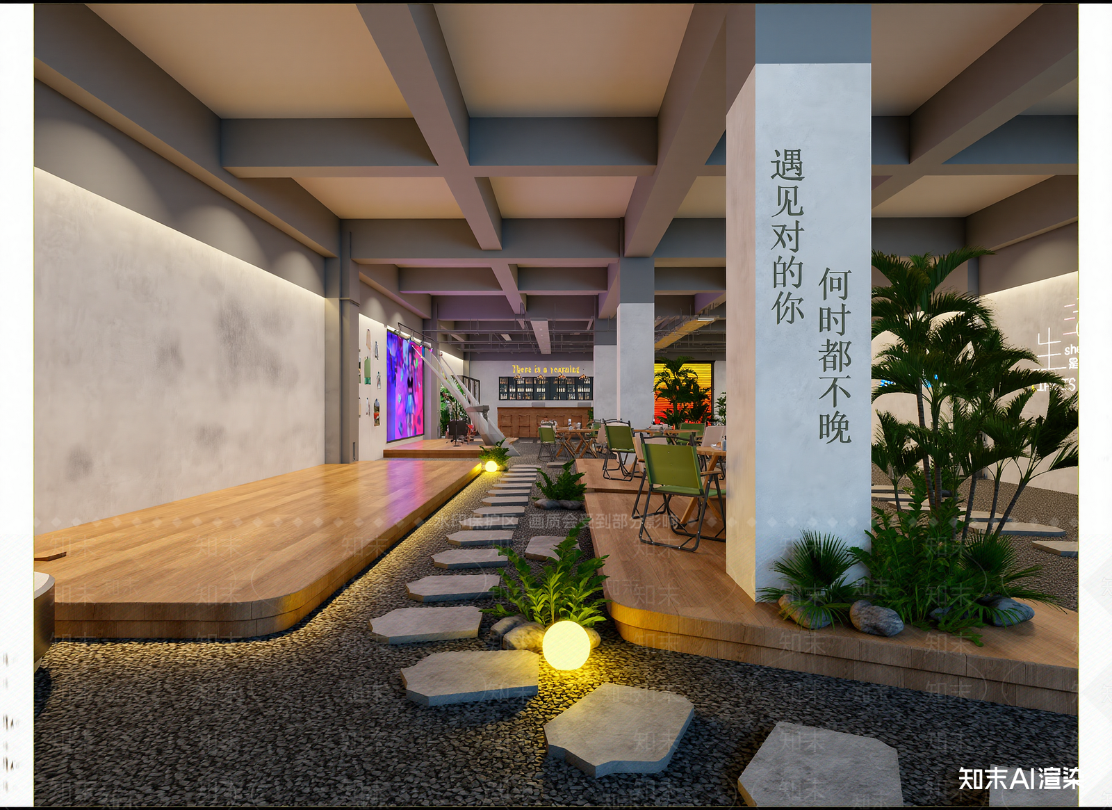 现代其他商业空间3D模型下载【ID:1214266200】