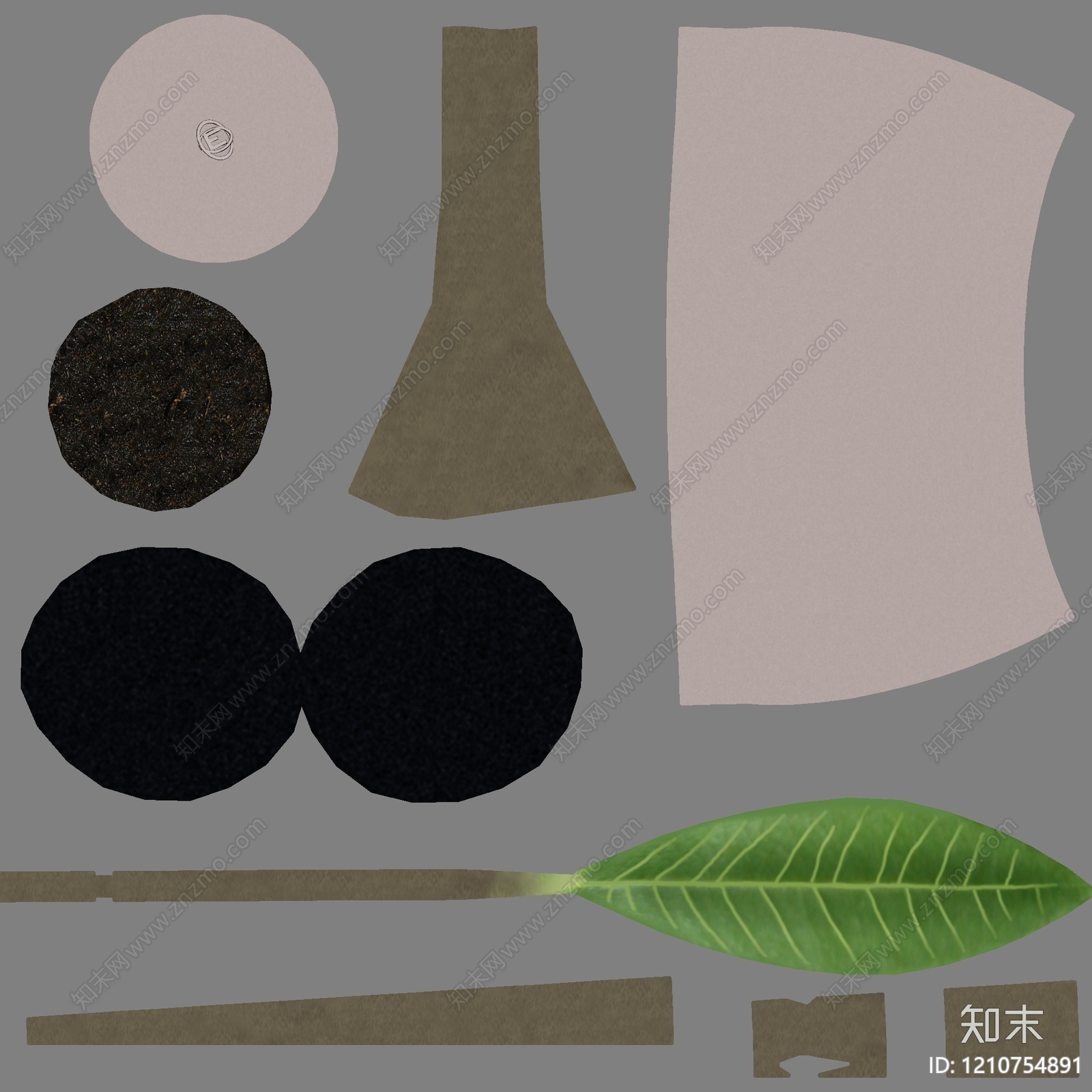 叶片纹理贴图下载【ID:1210754891】