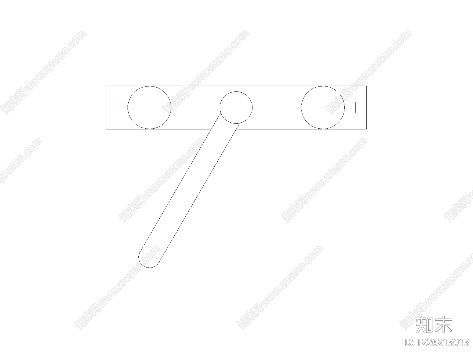 五金管件cad施工图下载【ID:1226215015】
