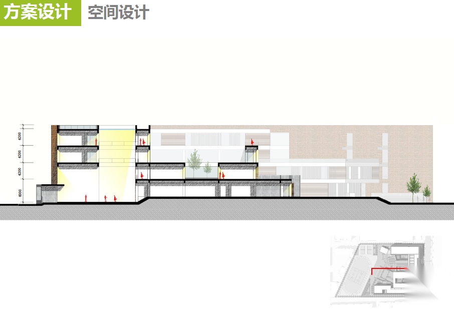 [天津]南开区某中学建筑设计方案文本cad施工图下载【ID:167032116】