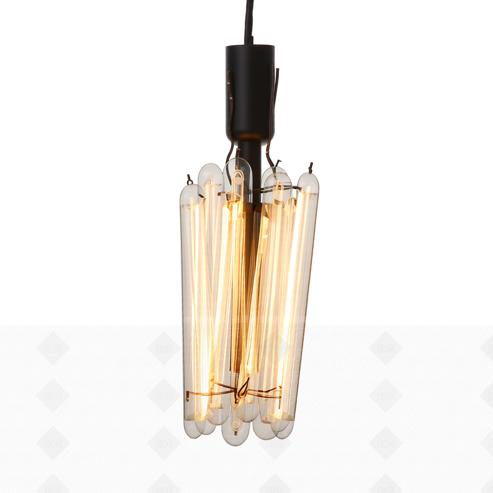 荧光灯管组件3D模型下载【ID:1206190349】