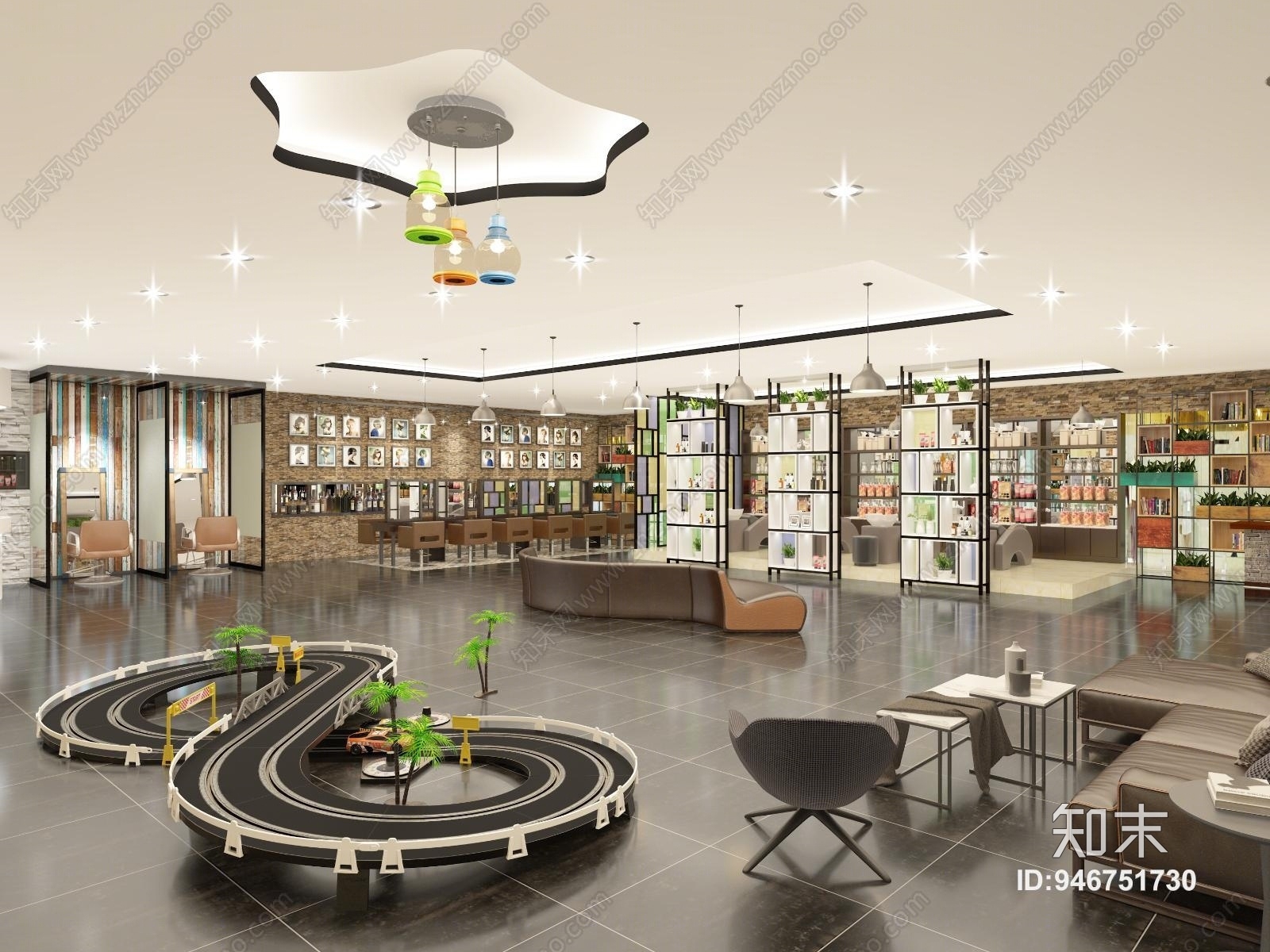 现代理发店3D模型下载【ID:946751730】
