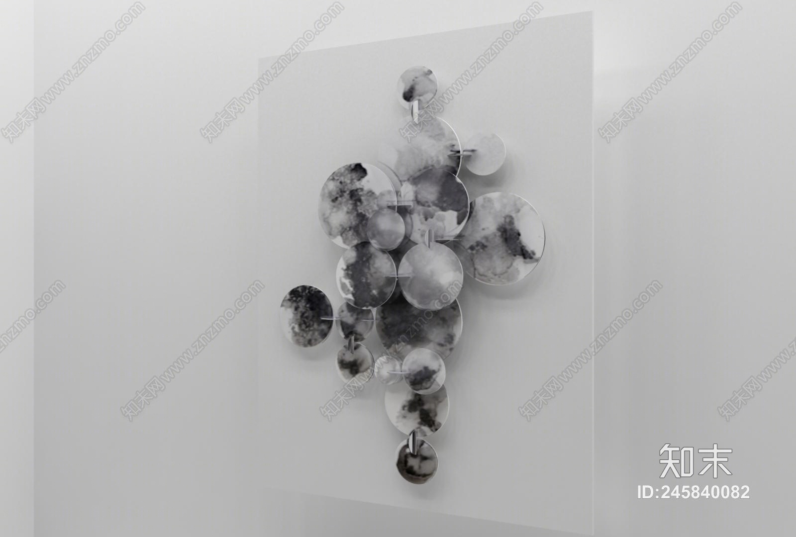 现代风格摆件装饰品3D模型下载【ID:245840082】