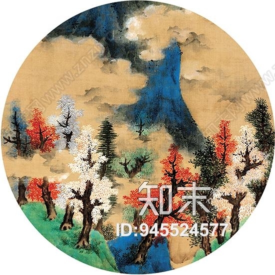 新中式贴图下载【ID:945524577】