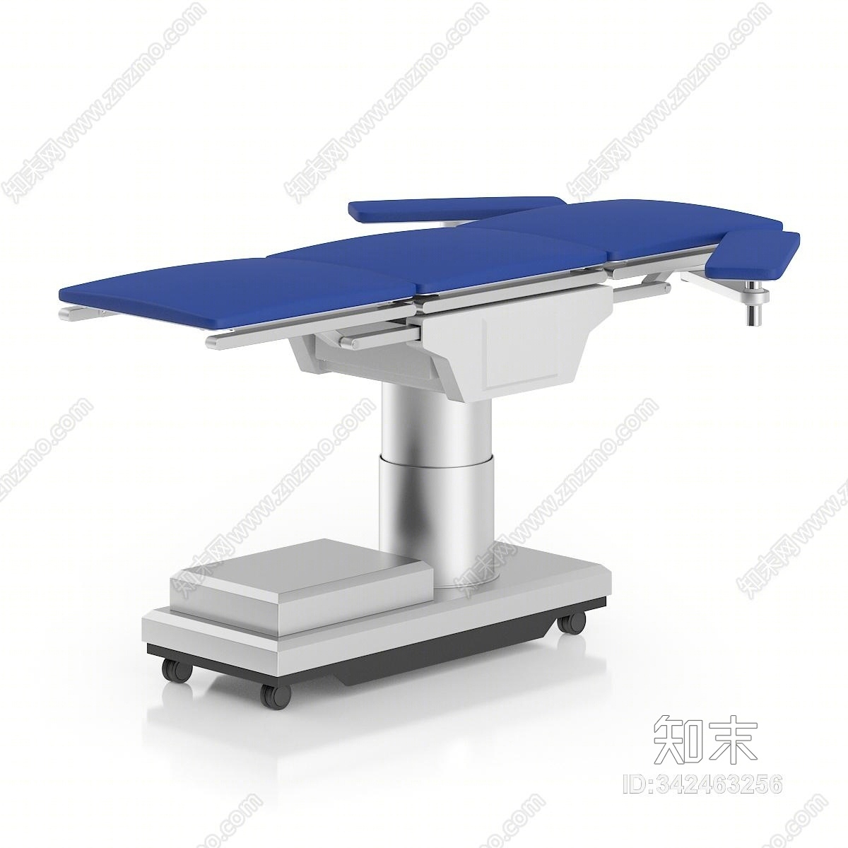 现代医疗病床3D模型下载【ID:342463256】