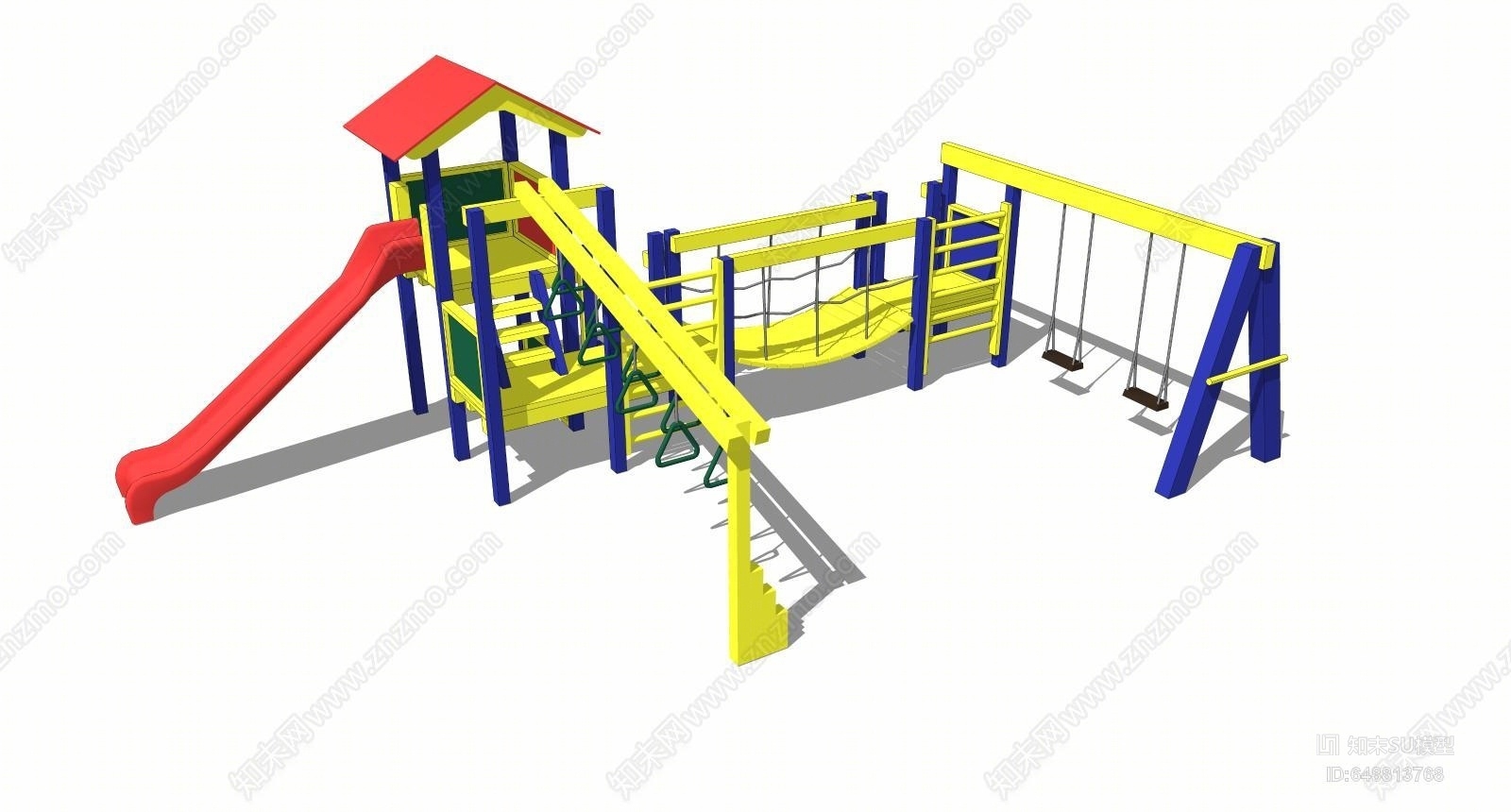 现代风格景观小建筑SU模型下载【ID:648813768】