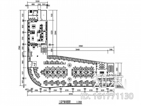 [河南]精品火锅品牌连锁店室内装修图（含效果）施工图下载【ID:161771130】
