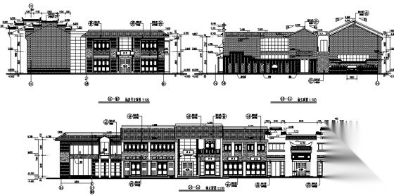 [成都]洛带文化艺术村某街区小镇住宅（5号楼）建筑施工...cad施工图下载【ID:165749139】