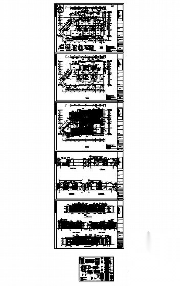 [成都]洛带文化艺术村某街区小镇住宅（5号楼）建筑施工...cad施工图下载【ID:165749139】