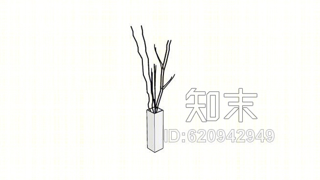 装饰花瓶SU模型下载【ID:620942949】
